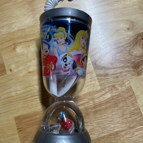 Disney Other - Disney Character Toy Cup with Silver and Blue